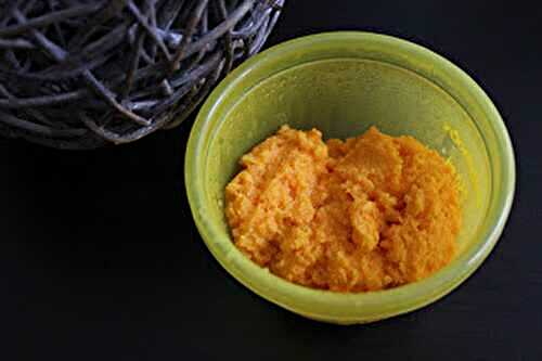 Purée carottes potiron au kiri pour bébé au thermomix dès 6 mois