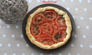 Quiche à la tomate au thermomix ou sans