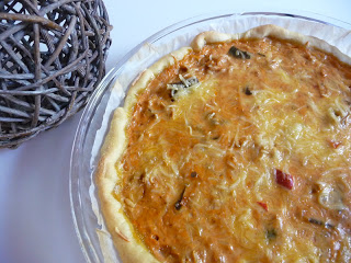 Quiche au thon et à la ratatouille au thermomix ou sans