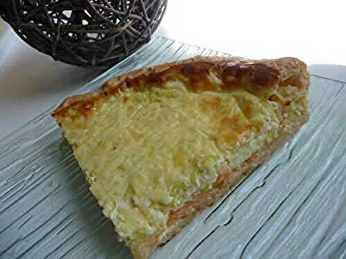 Quiche courgettes et saumon fumé