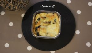 Quiche sans pâte aux légumes grillés et mozzarella au thermomix ou sans