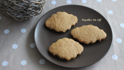 Sablés à la pâte de spéculoos au thermomix ou sans