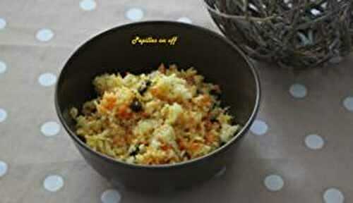 Salade de chou blanc et carottes à l’indienne au thermomix ou sans