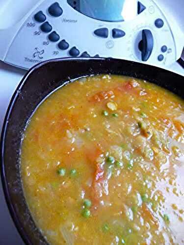 Soupe à l’oignon à l’orientale (au thermomix ou pas)