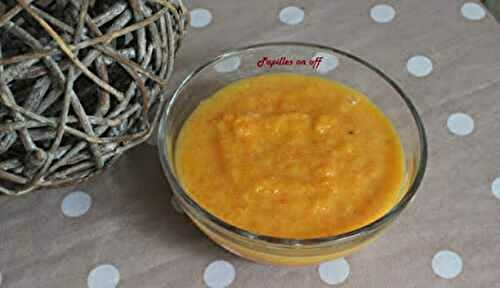 Soupe de courge et carottes au thermomix