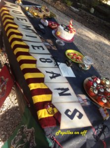 Sweet table anniversaire Harry Potter – au thermomix ou sans