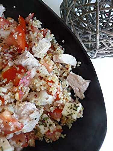 Taboulé au quinoa et poulet grillé – Papilles On Off
