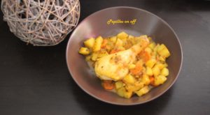 Tajine de pilons de poulet aux légumes au thermomix