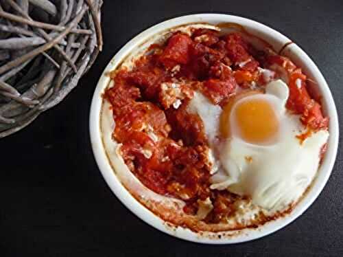 Tajine poivrons, tomates et œufs au thermomix ou sans