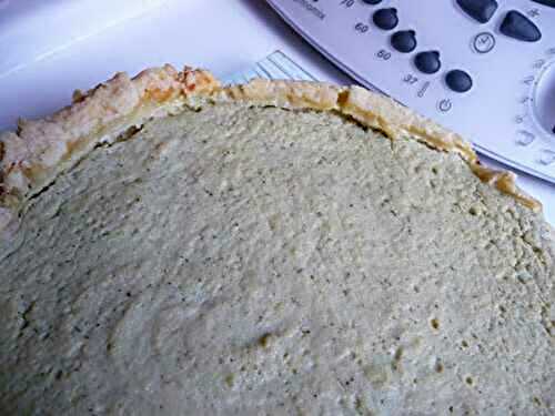 Tarte à la mousse de courgettes et au saumon (thermomix ou pas)