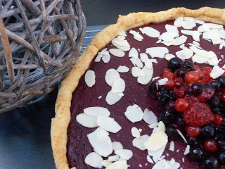 Tarte à la mousse de fruits rouges (à l’agar agar), au thermomix ou pas