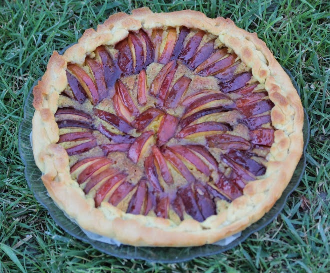 Tarte aux nectarines et à la crème de pistaches au thermomix ou sans