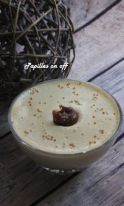 Tiramisu pommes, caramel et madeleines au thermomix ou sans