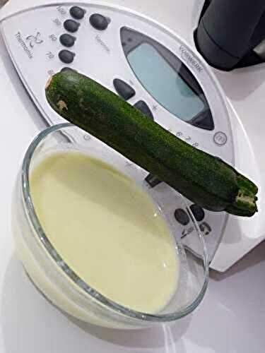 Velouté courgettes et vache qui rit (au thermomix)