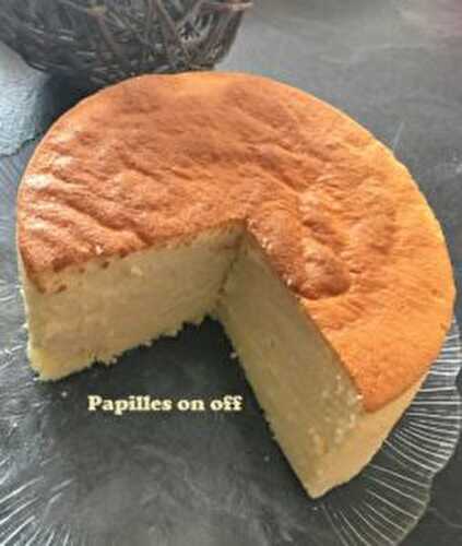 Cheesecake japonais au thermomix ou sans