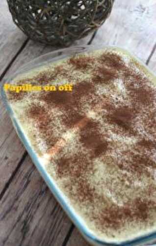 Tiramisu bien ferme au thermomix ou sans