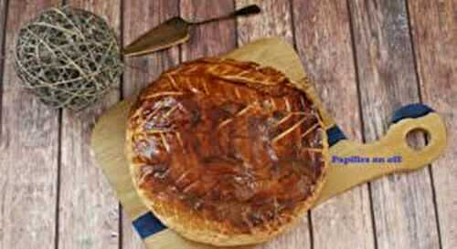 Galette des rois aux noisettes, praliné coulant au thermomix ou sans