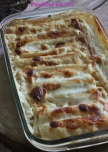 Cannelloni ricotta, saumon fumé et gorgonzola au thermomix ou sans