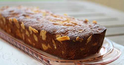 Cake aux Pommes, Amandes et  Miel