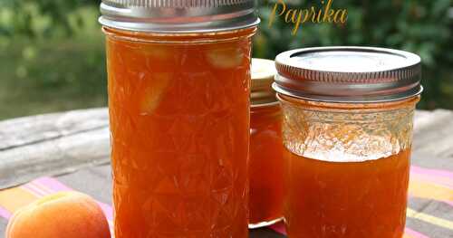 Confiture d'Abricots, Amandes et Laurier