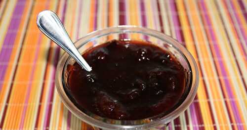 Confiture de Quetsches au Sirop de Réglisse