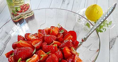 Fraises Citron Basilic et Sirop de Fraises des Bois #MoulindeValdonne #Concours