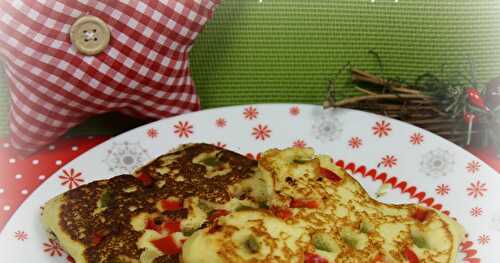 Galettes de purée de pommes de terre aux poivrons #MAGGI