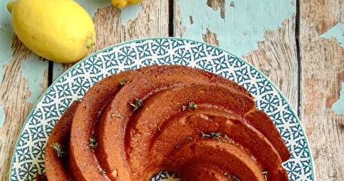 Gâteau au Citron et Thym de Nigella Lawson