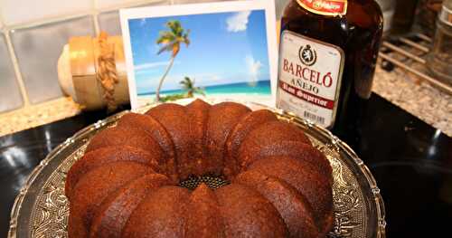 Gâteau au rhum des Caïmans