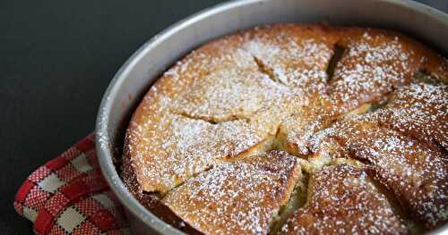 Gateau Moelleux aux Poires et à la Grappa