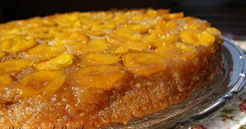 Gâteau renversé aux Noisettes et Mirabelles