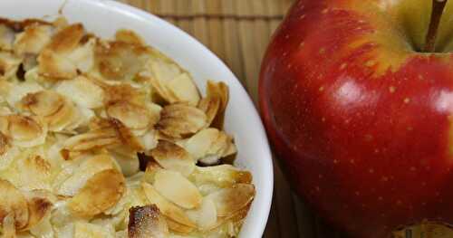 Gratin Pommes Camembert et Amandes