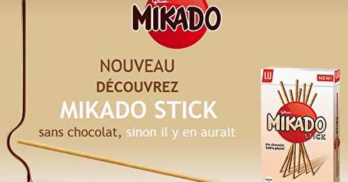 Mikado avec ou sans chocolat? #Concours