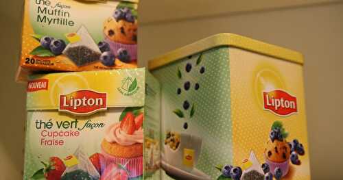 Nouveaux thés Lipton très gourmands et Boite Collector #Concours