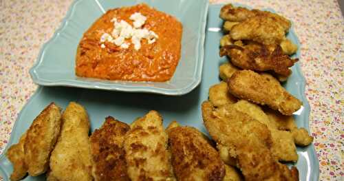 Nuggets de poulet sauce Ajvar