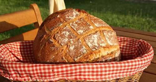 Pain Rustique à la Machine à Pain