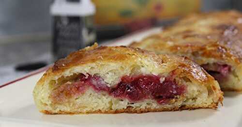 Pita aux Framboises, Amandes et Fève Tonka