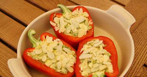 Poivrons aux Courgettes et aux Amandes de Mariluna