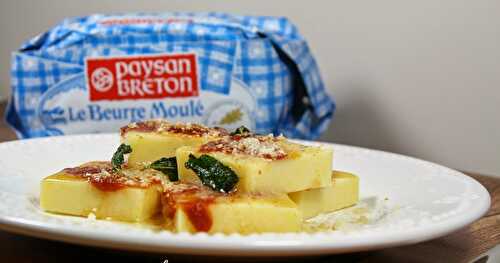 Polenta au Beurre de Sauge et au Parmesan #Concours Paysan Breton