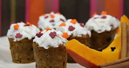 Pumpkin Cakes - Gâteaux au potimarron - Salon du Blog Culinaire 2012