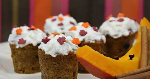 Pumpkin Cakes - Gâteaux au potimarron - Salon du Blog Culinaire 2012