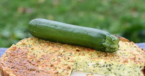 Quiche sans pâte Courgettes Feta