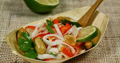 Salade au Surimi inspiration Thaï 
