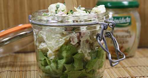 Salade de Pommes de terre et Jambon à l'estragon 