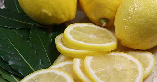 Sirop Naturel  Citron Laurier contre les Refroidissements et la Toux