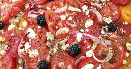 Tarte Fine Tomates et Feta