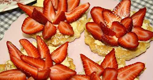 Tartelettes Simplissimes aux Fraises