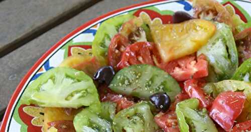 Tomates Multicolores en Salade