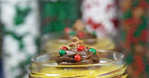 Verrine Chocorange - Chocolate Orange Cake in a Jar 