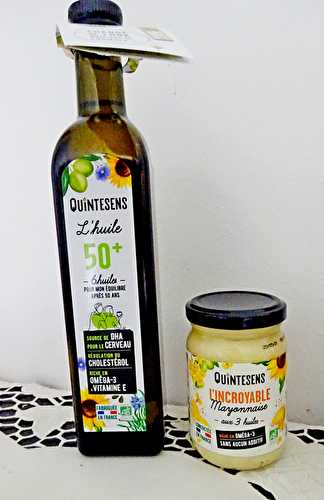 QUINTESENS Quintesens - Huiles Bio - N°1 du Bio pour la Famille